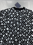 LV x YK Painted Dots Printed Crewneck
