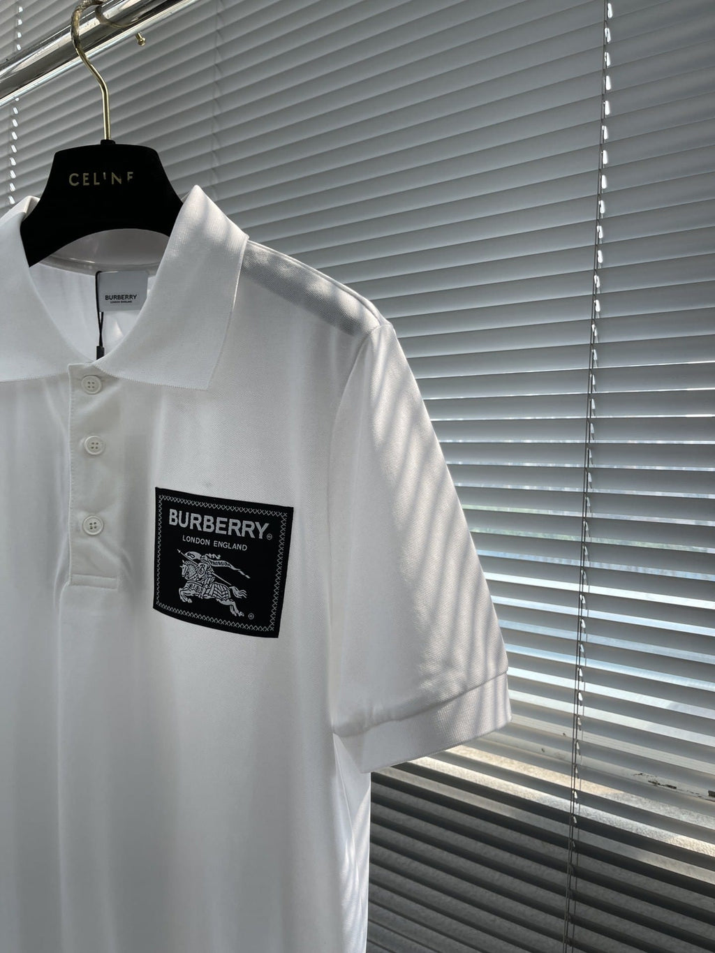Burberry Logo Lapel Polo Shirt
