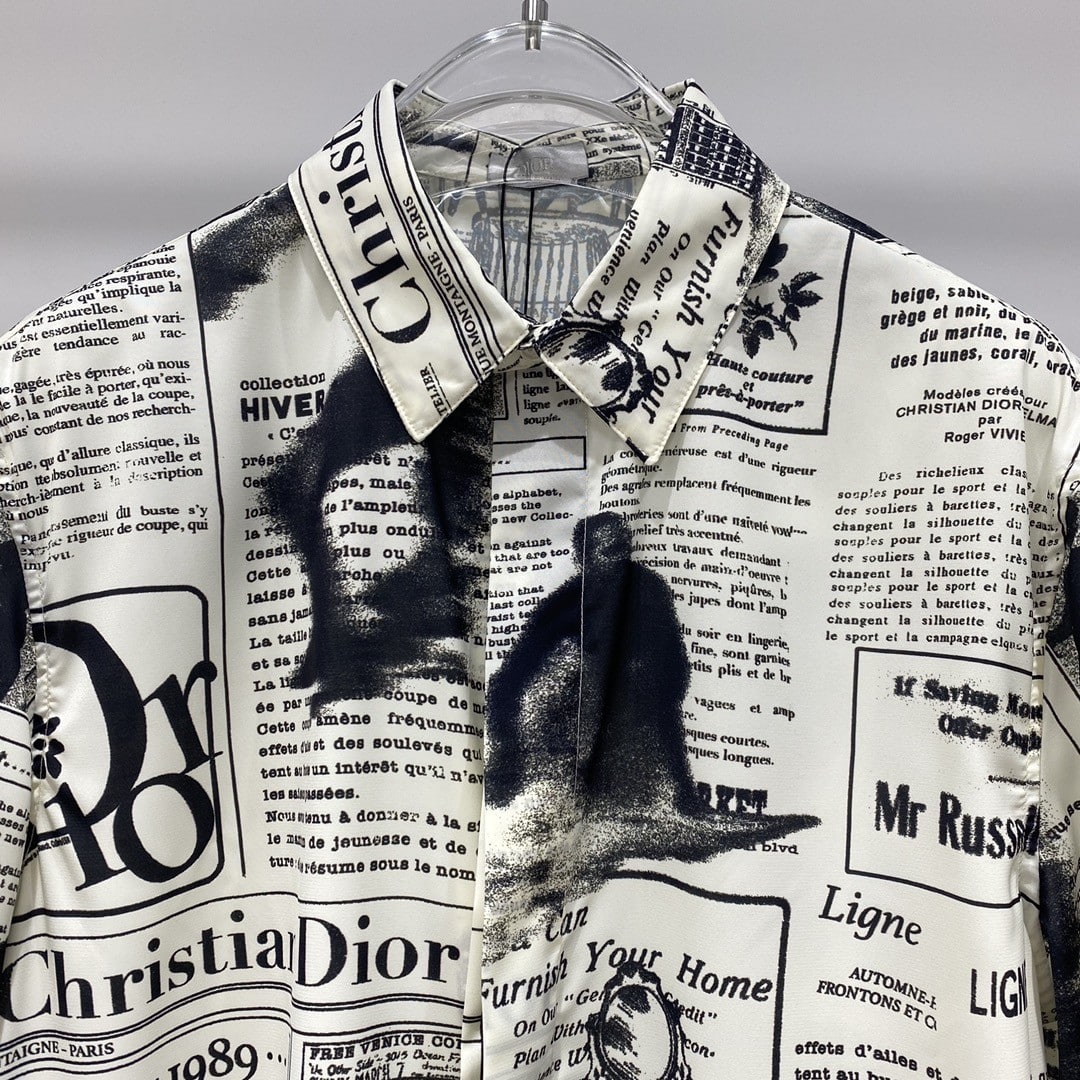 DIOR OB SHORT-SLEEVED SHIRT