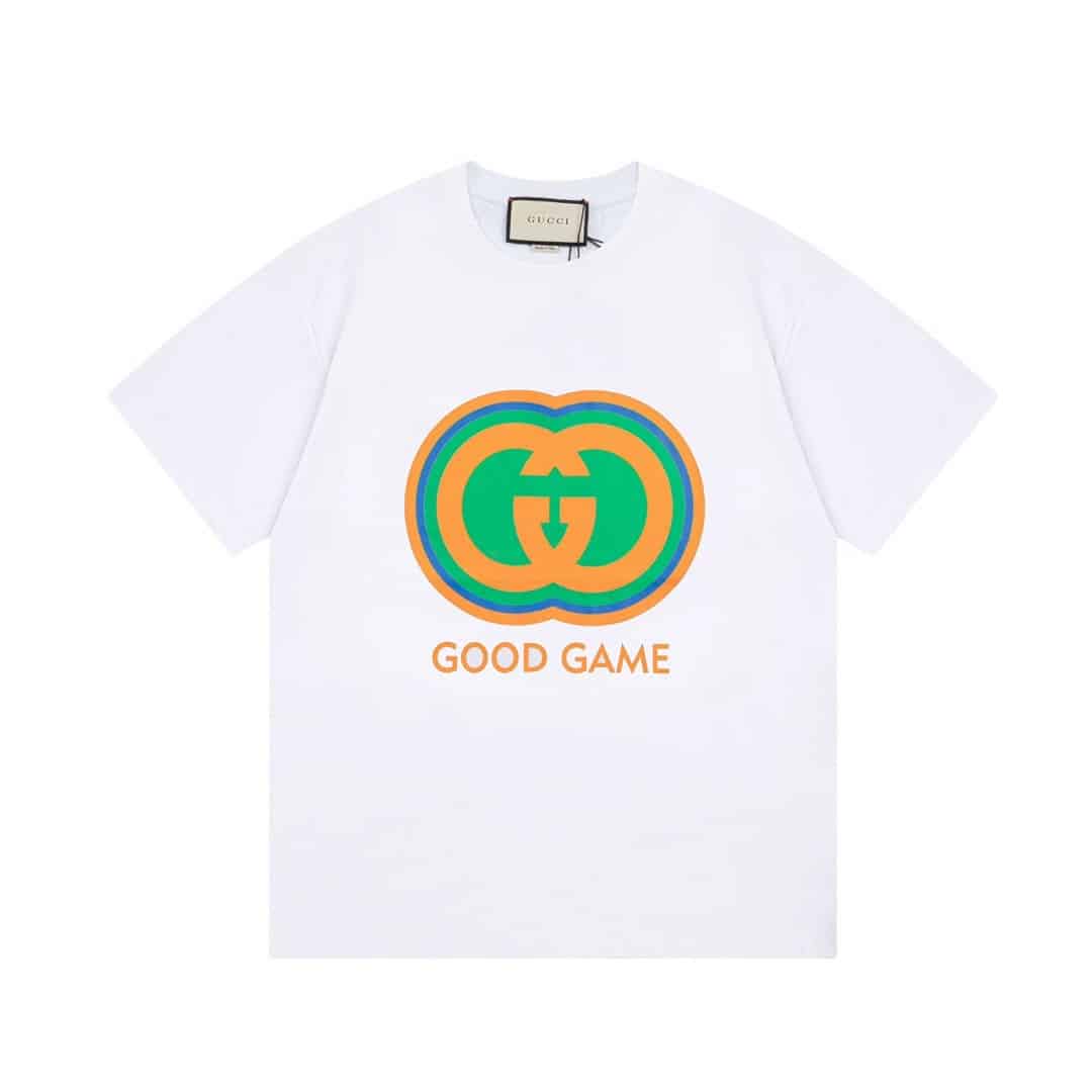 Guccci Good Game White T-SHIRT