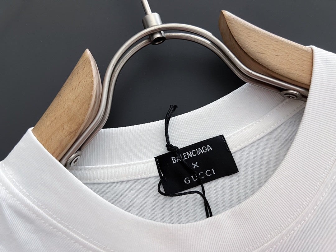 Gucci x Balanciaga WHITE  T-SHIRT