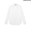 Gucci Poplin shirt with Gucci flower fil coupé