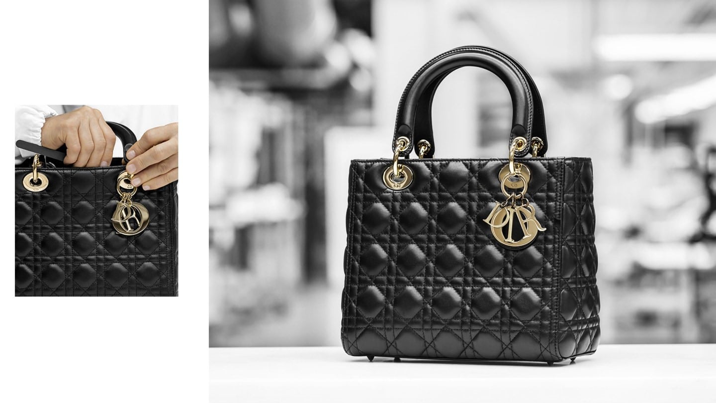 MEDIUM LADY DIOR BAG