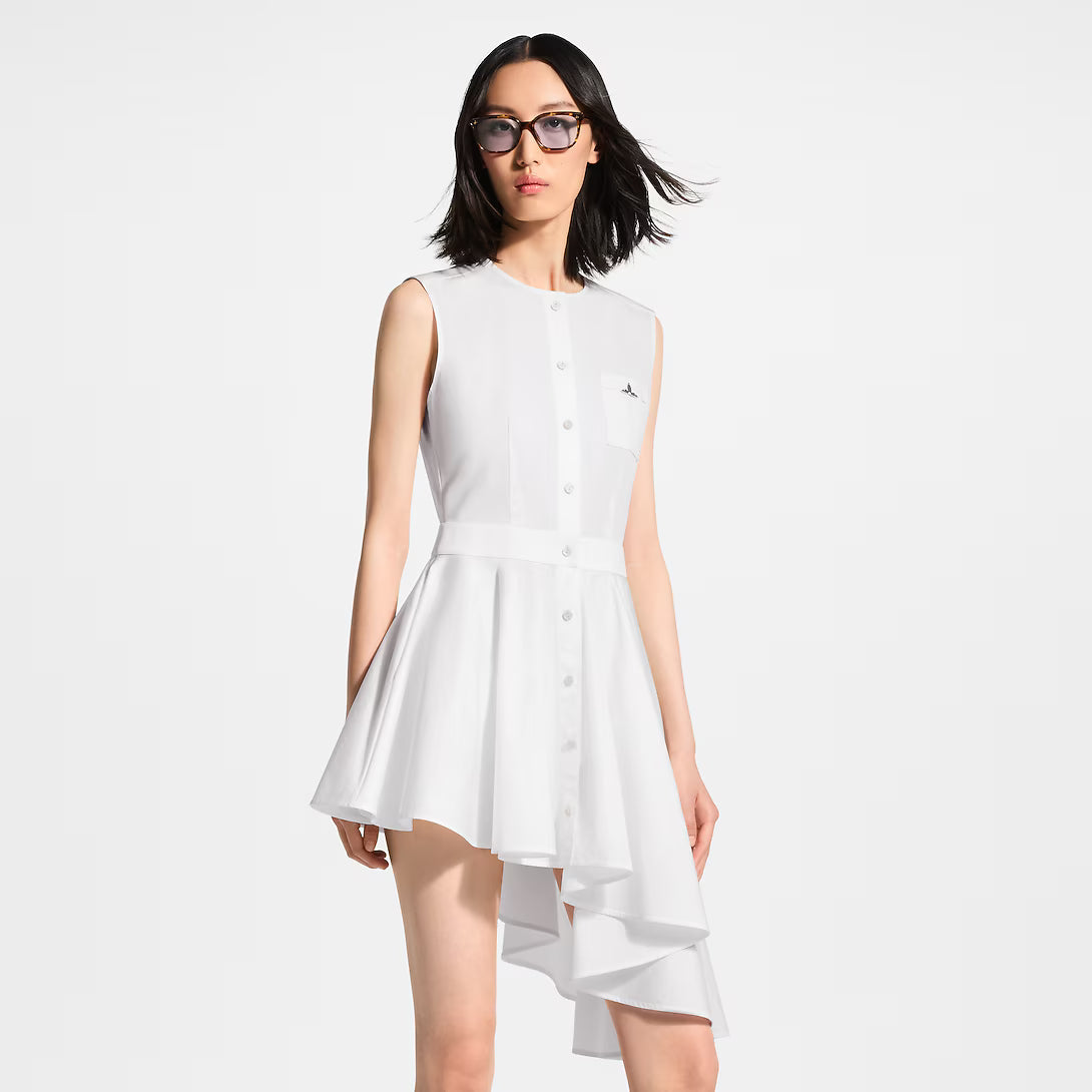 Asymmetrical Shirt Dress