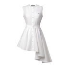 Asymmetrical Shirt Dress