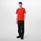 Cotton Half Damier Pocket T-Shirt