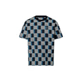 Damier Short-Sleeved Cotton T-Shirt