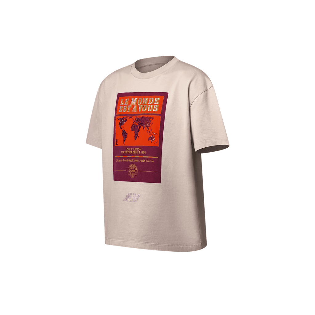 Embellished Graphic Cotton T-Shirt