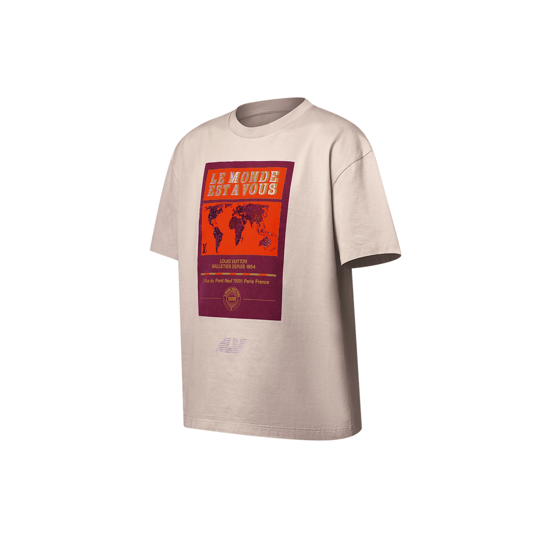 Embellished Graphic Cotton T-Shirt