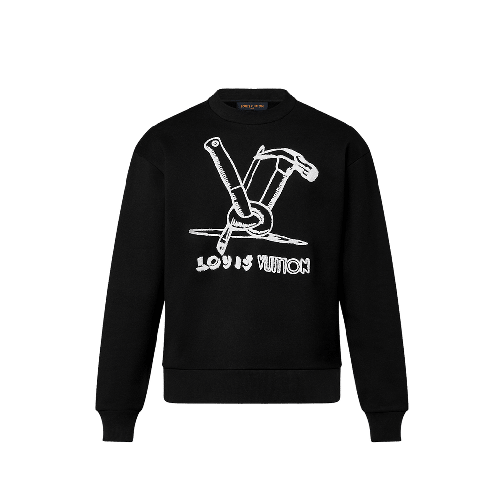 Embroidered Cotton Sweatshirt