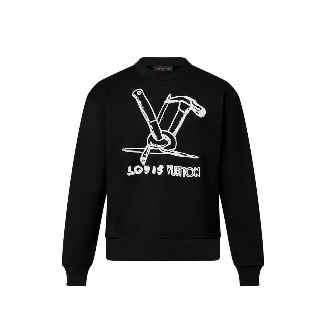 Embroidered Cotton Sweatshirt