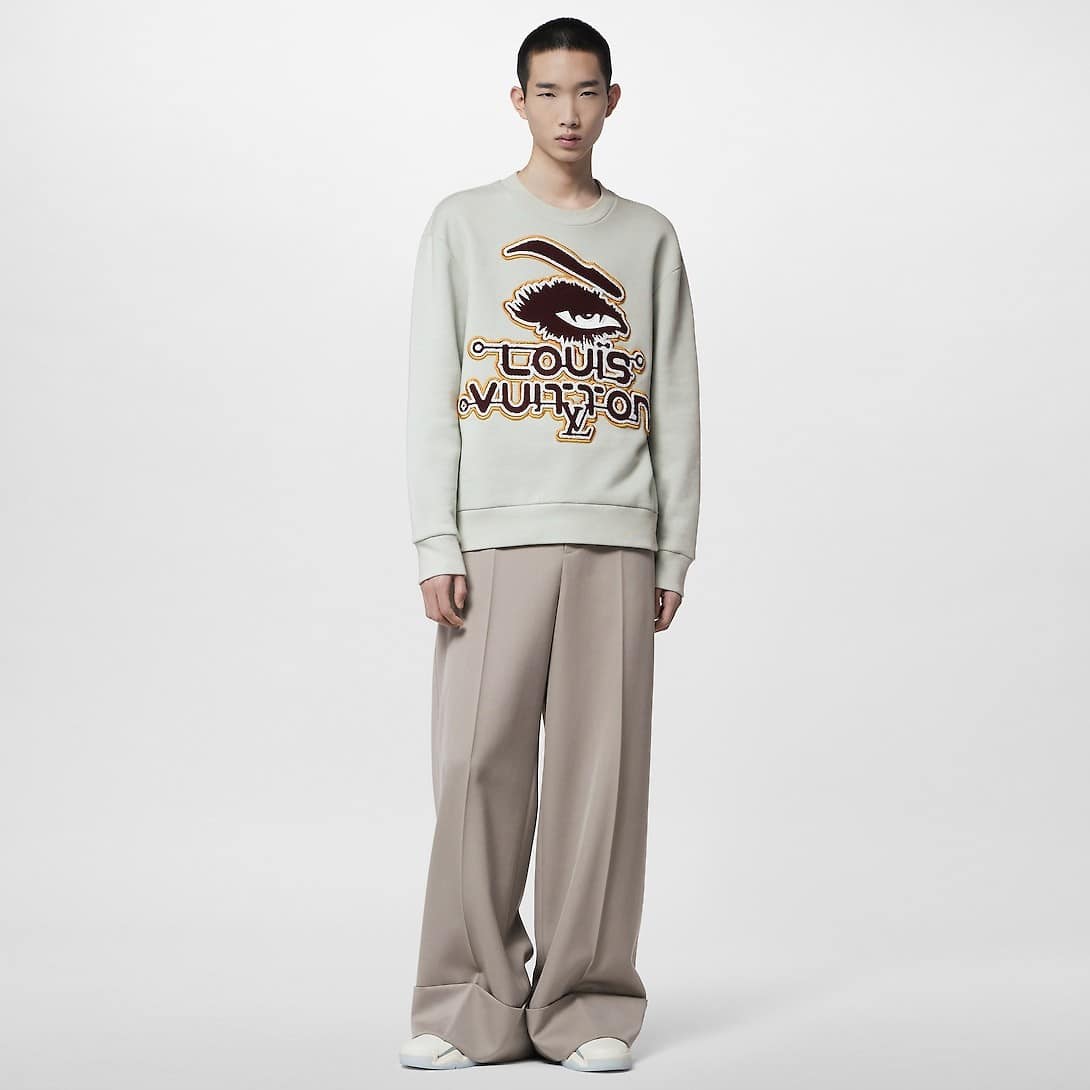 Embroidered Cotton Sweatshirt