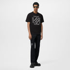 Embroidered Signature Cotton T-Shirt