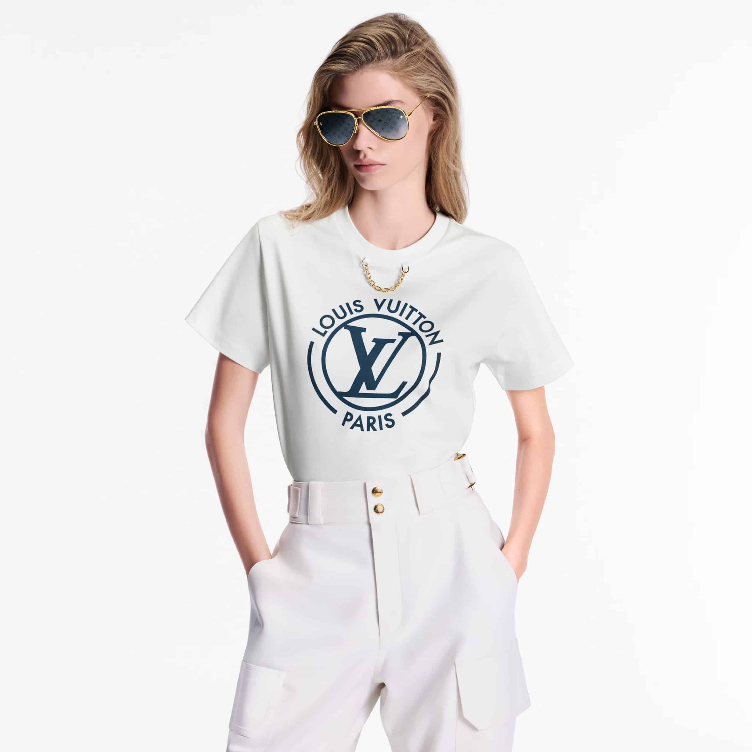 Flocked LV T-Shirt
