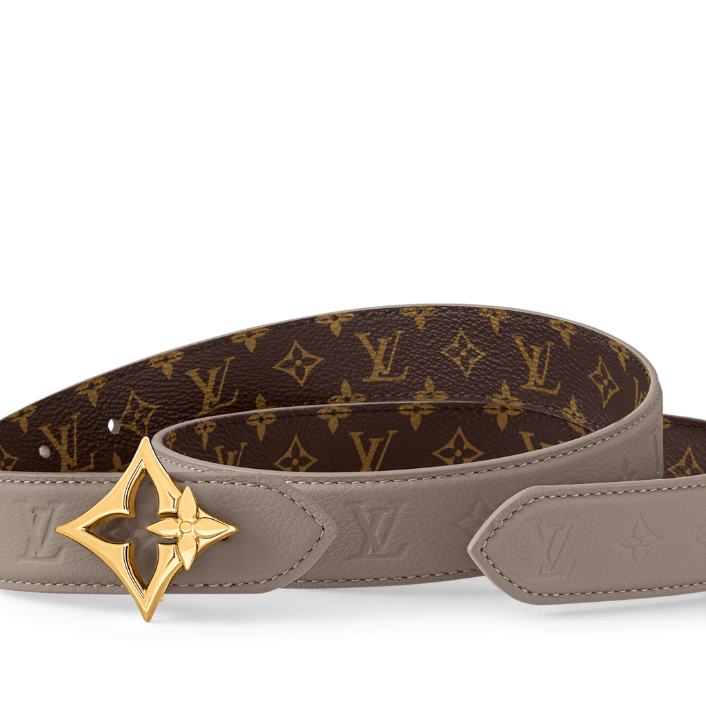 LV Flowergram Ard 30mm Reversible Belt
