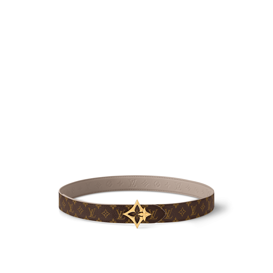 LV Flowergram Ard 30mm Reversible Belt