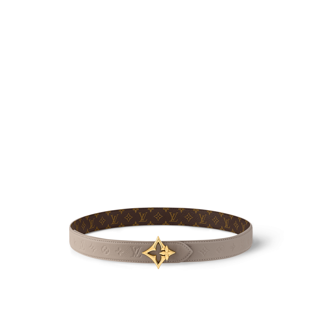 LV Flowergram Ard 30mm Reversible Belt
