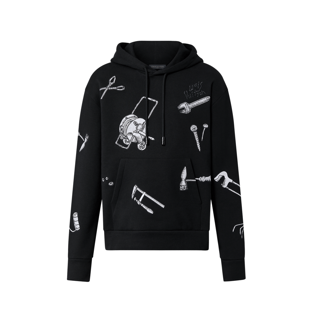 LV Multi-Tools Embrodered Hoodie