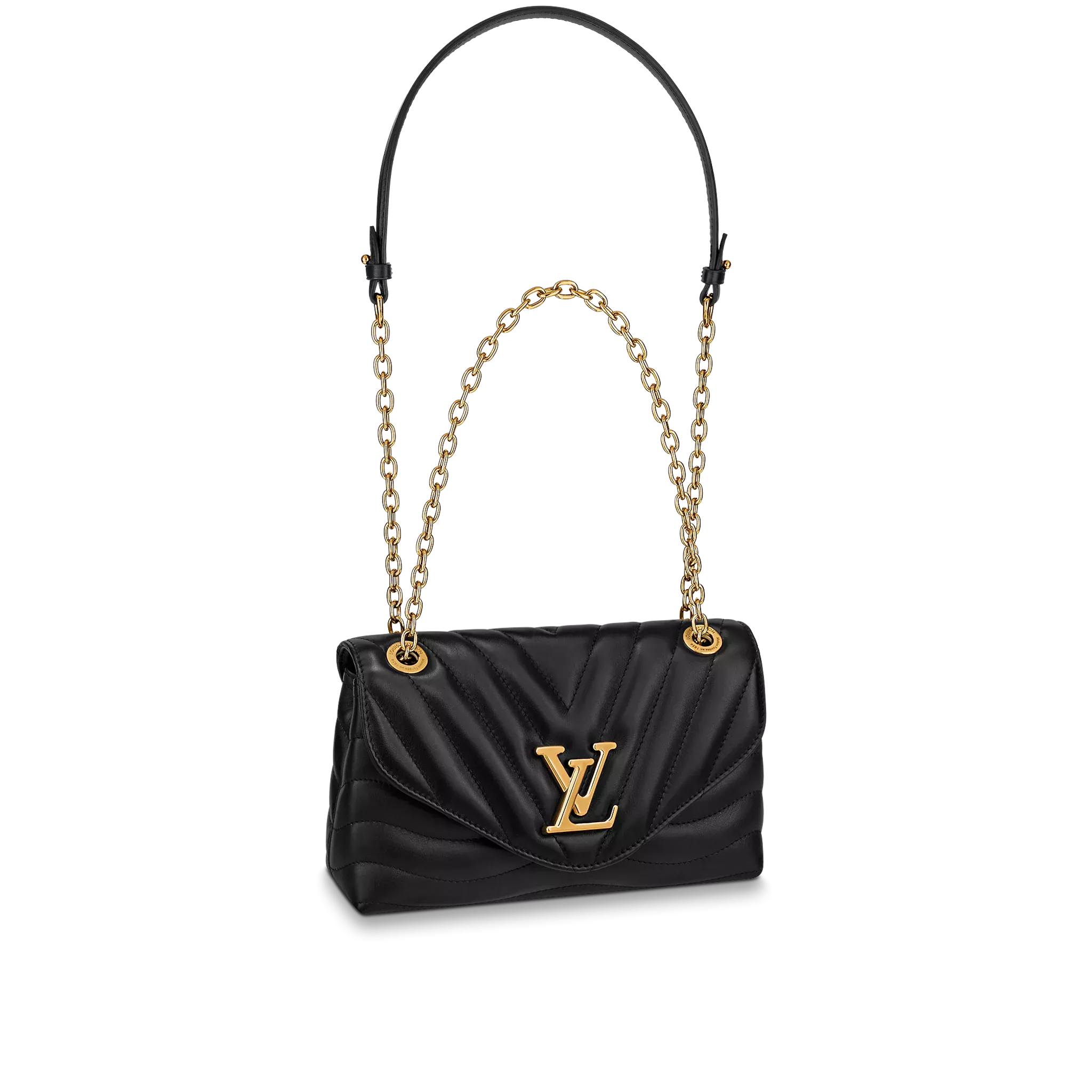 LV New Wave Chain Bag Black