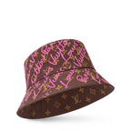 LV Script Bucket Hat
