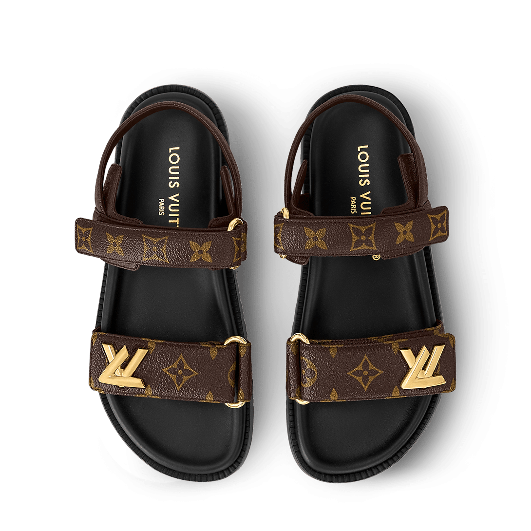 LV Sunset Flat Comfort Sandal