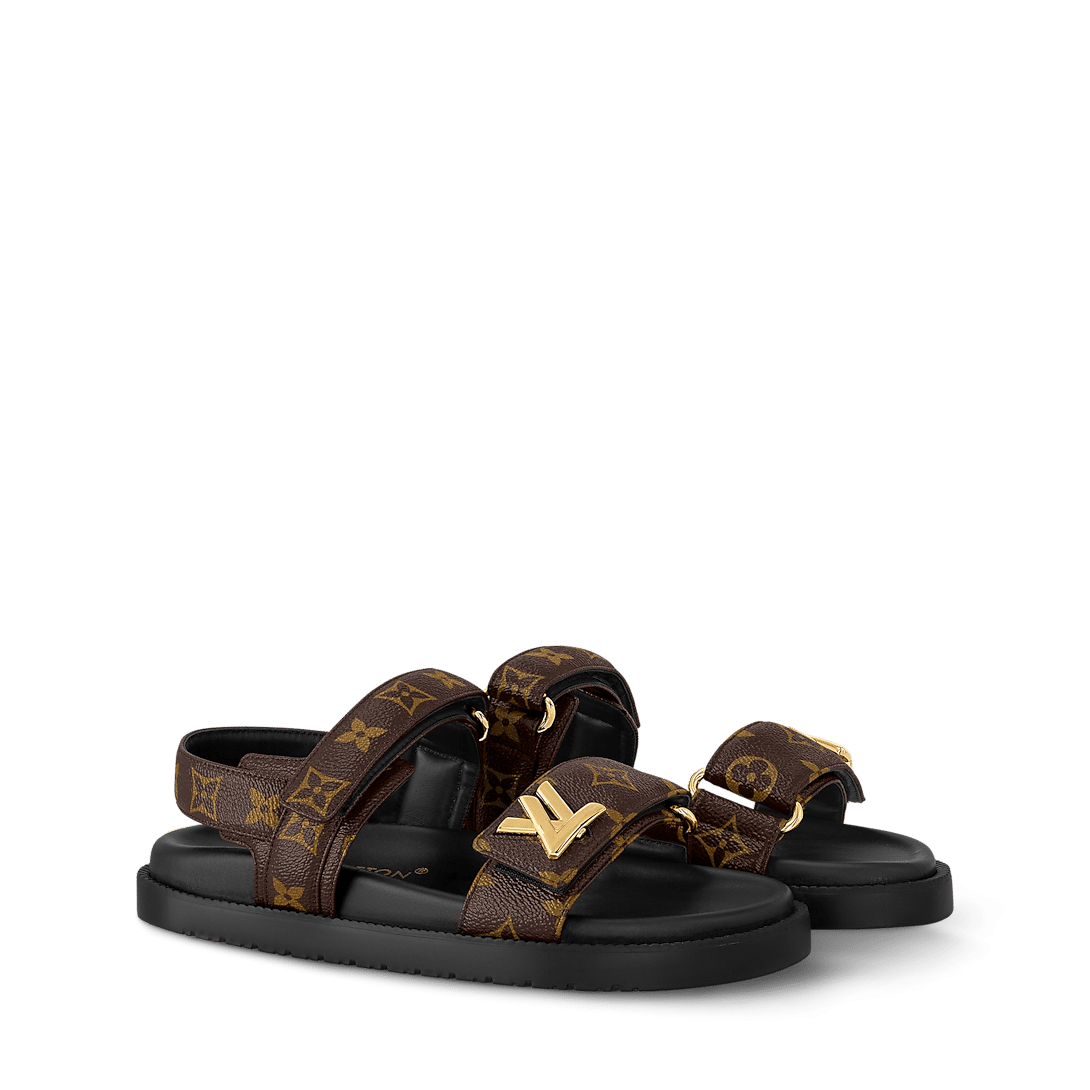 LV Sunset Flat Comfort Sandal