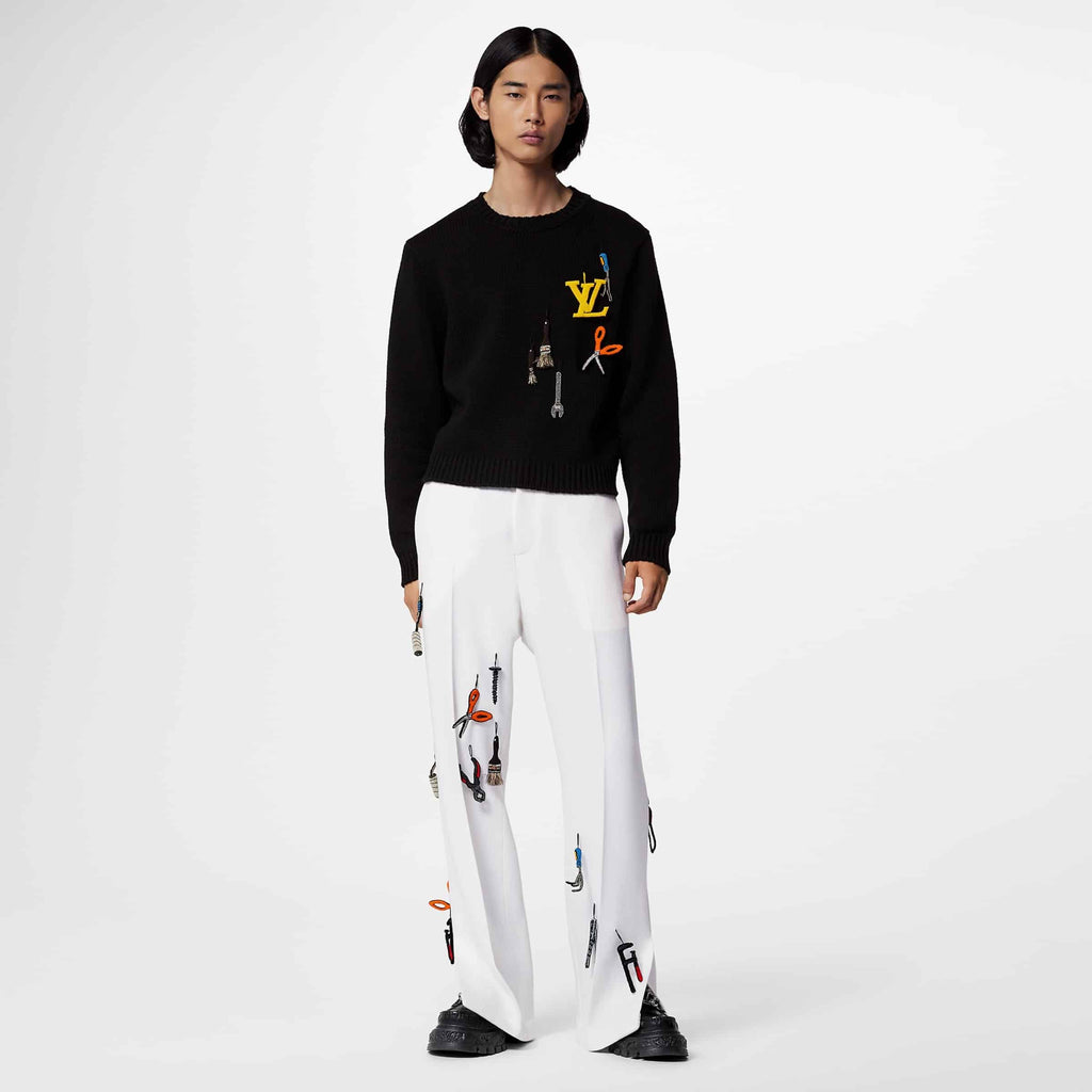 LV Tools Embroidered Crewneck