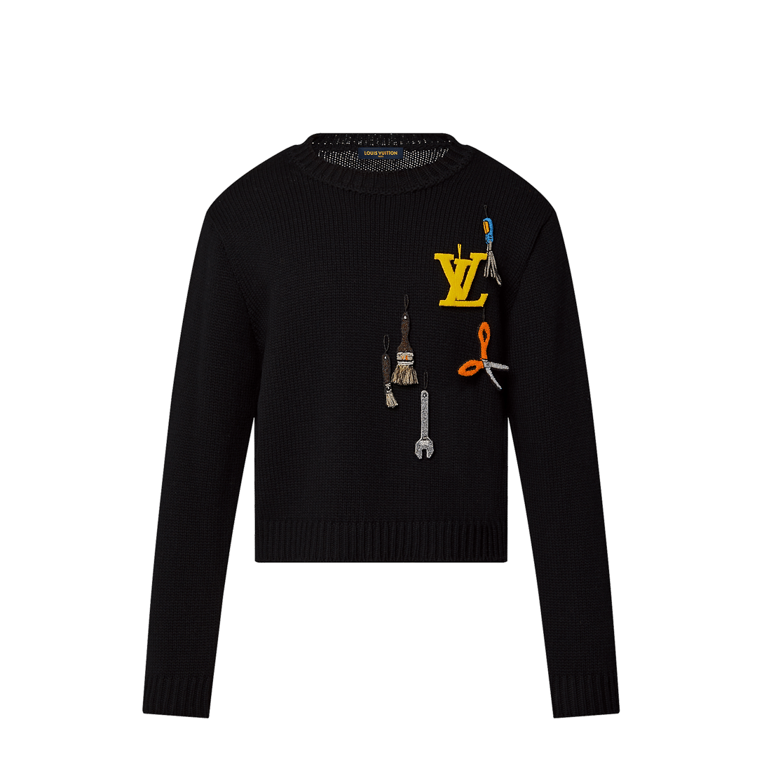 LV Tools Embroidered Crewneck
