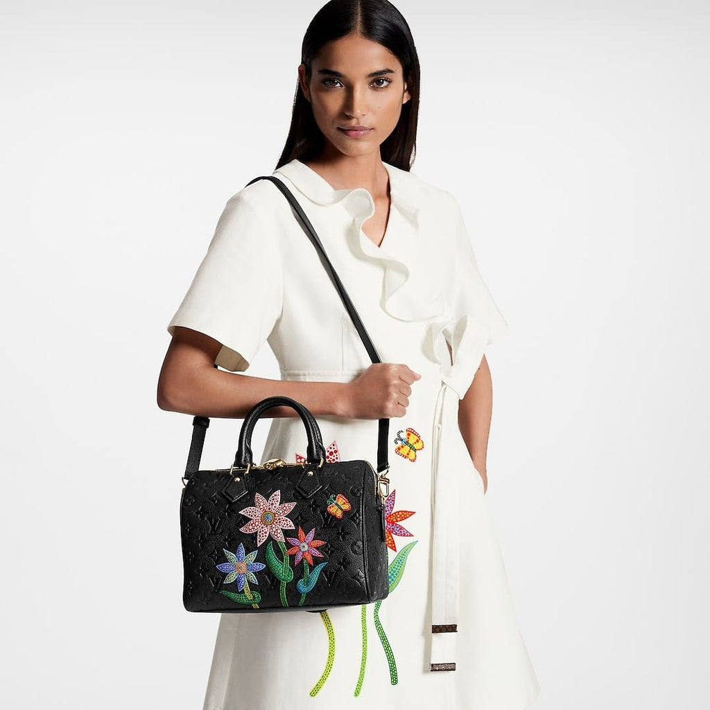LV x YK Speedy Bandoulière 25
