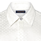LV Mini Monogram Silk Evening Shirt
