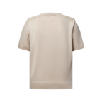 Monogram Cat Stamp Knit Top