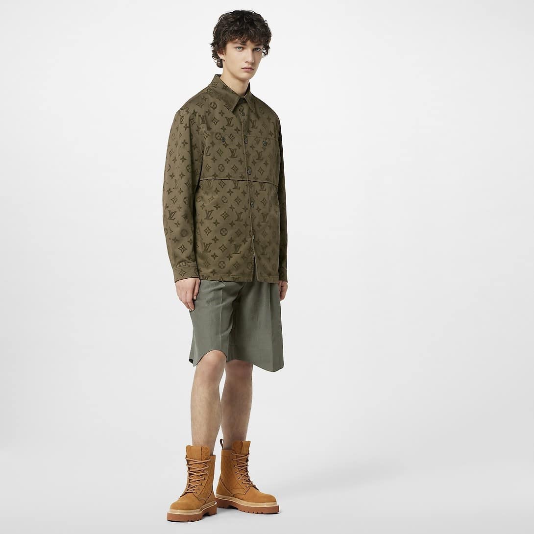 Monogram Cotton Overshirt