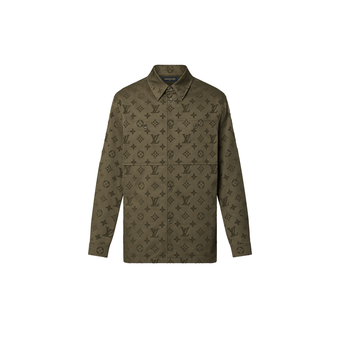 Monogram Cotton Overshirt