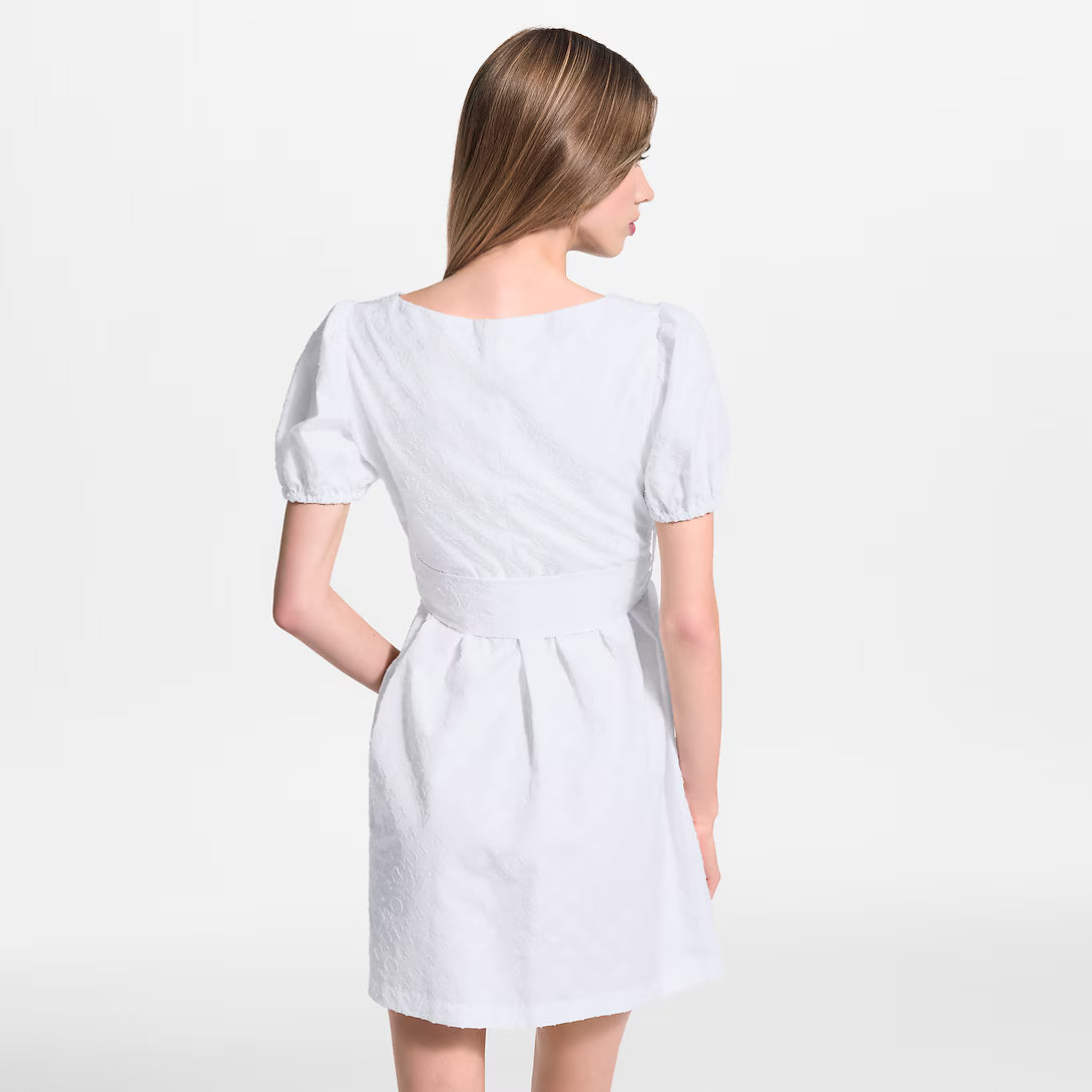 Monogram Fil Coupé Baby doll Dress