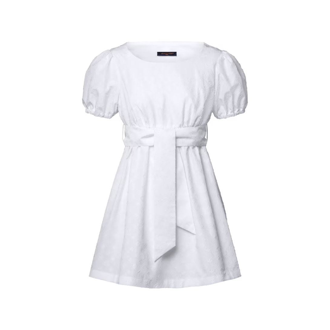 Monogram Fil Coupé Baby doll Dress