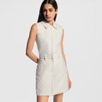 Monogram Fil Coupé Fitted Dress