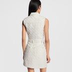 Monogram Fil Coupé Fitted Dress