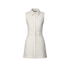 Monogram Fil Coupé Fitted Dress