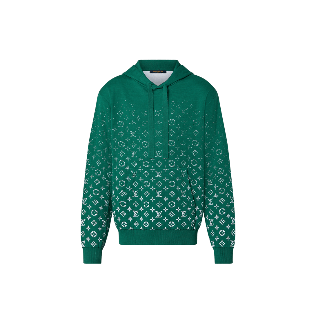 Monogram Gradient Cotton Hoodie