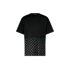Monogram Gradient Embellished Short-Sleeved Crewneck