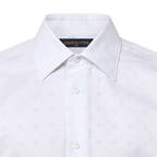 LV Monogram Long-Sleeved Cotton Shirt