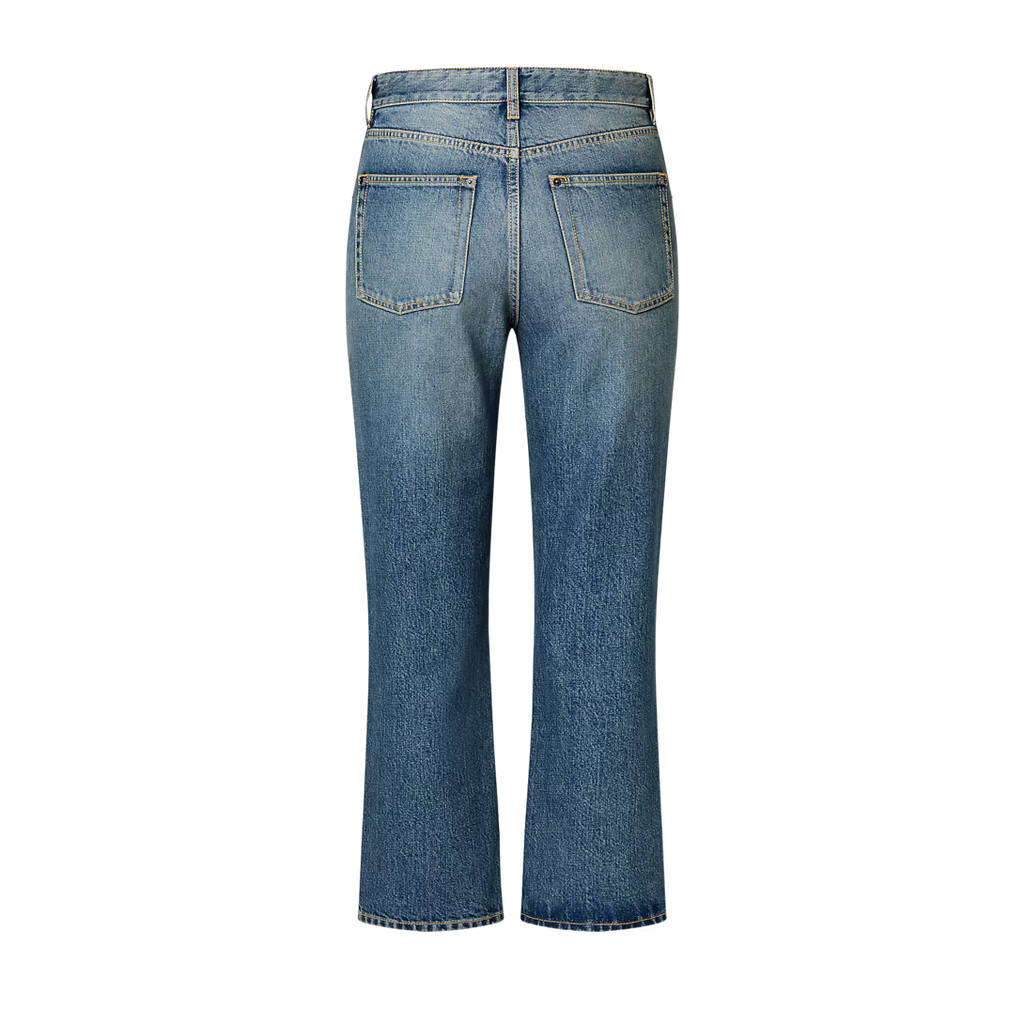 Monogram Patch Jeans