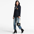 Monogram Patch Jeans