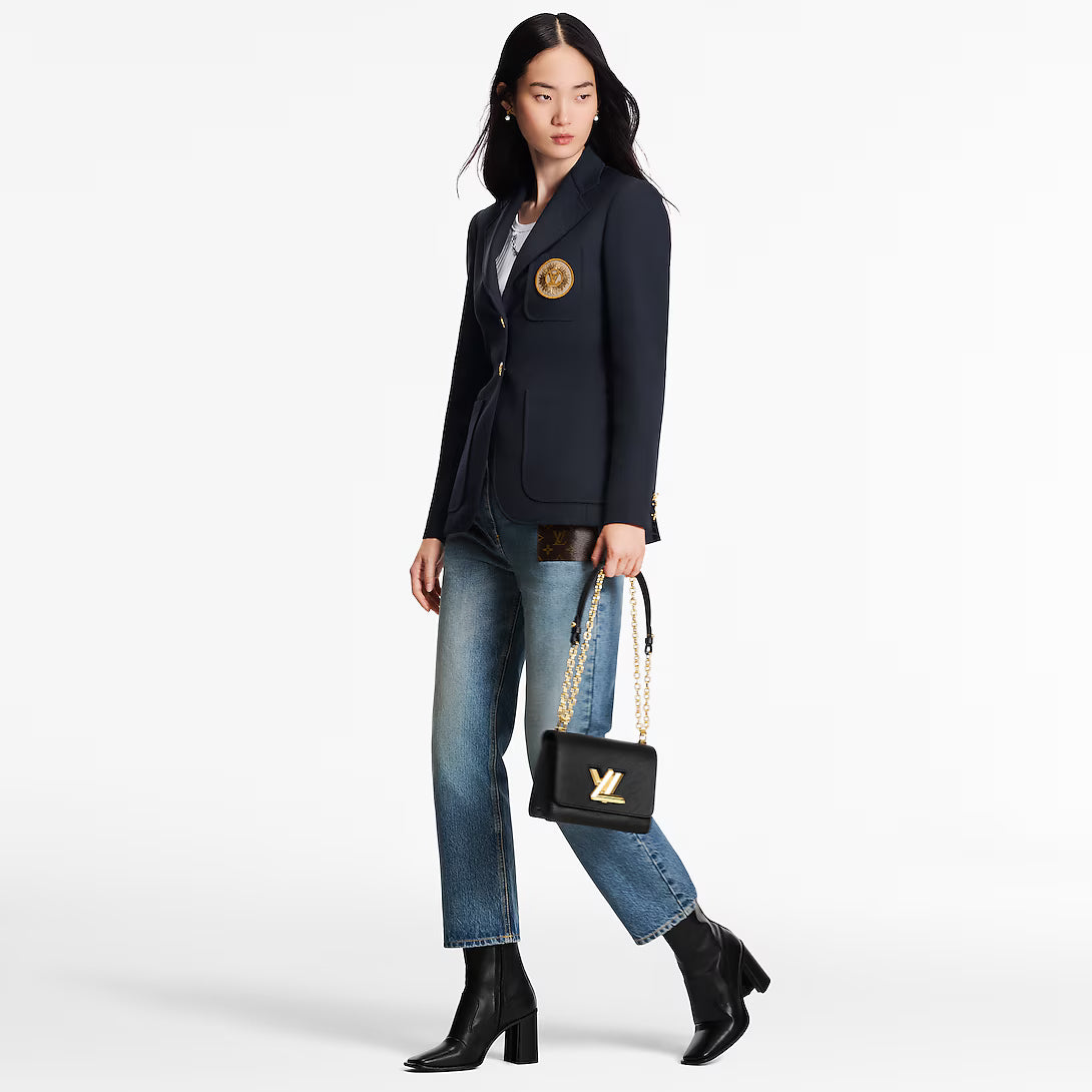 Monogram Patch Jeans