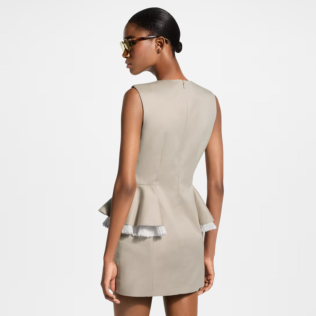 Ruffle Peplum Dress