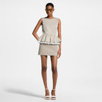 Ruffle Peplum Dress