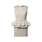 Ruffle Peplum Dress