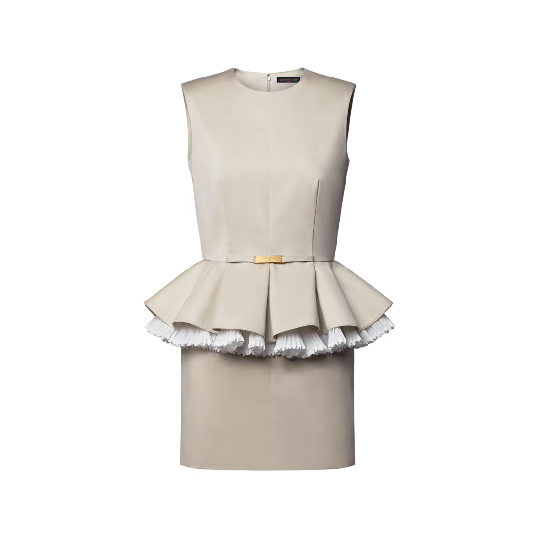 Ruffle Peplum Dress
