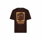 Short-Sleeved Cotton Intarsia Crewneck