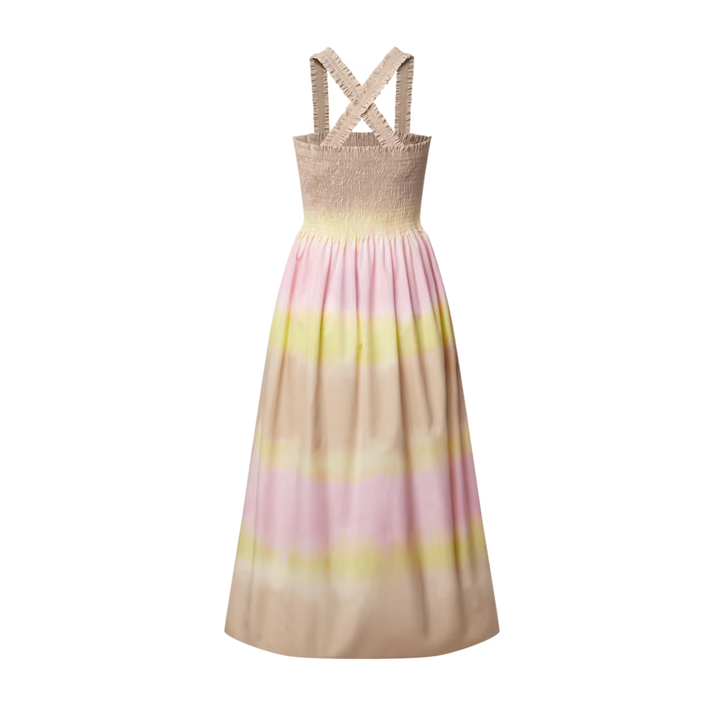 Tie Dye Smocked Dress
